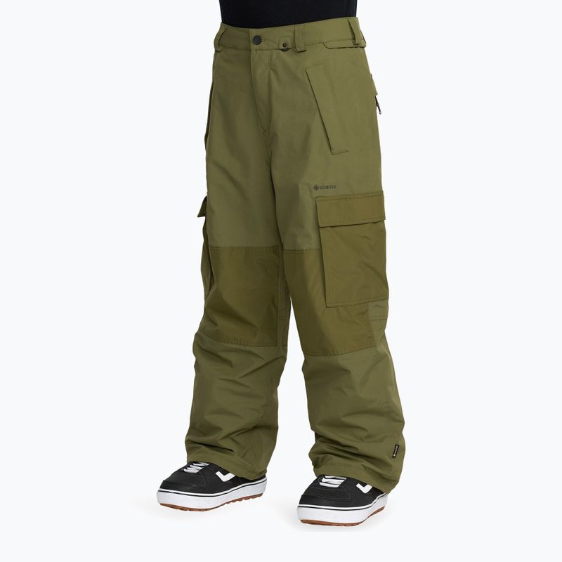 Pánske snowboardové nohavice Volcom Longo GTX dark olive 5