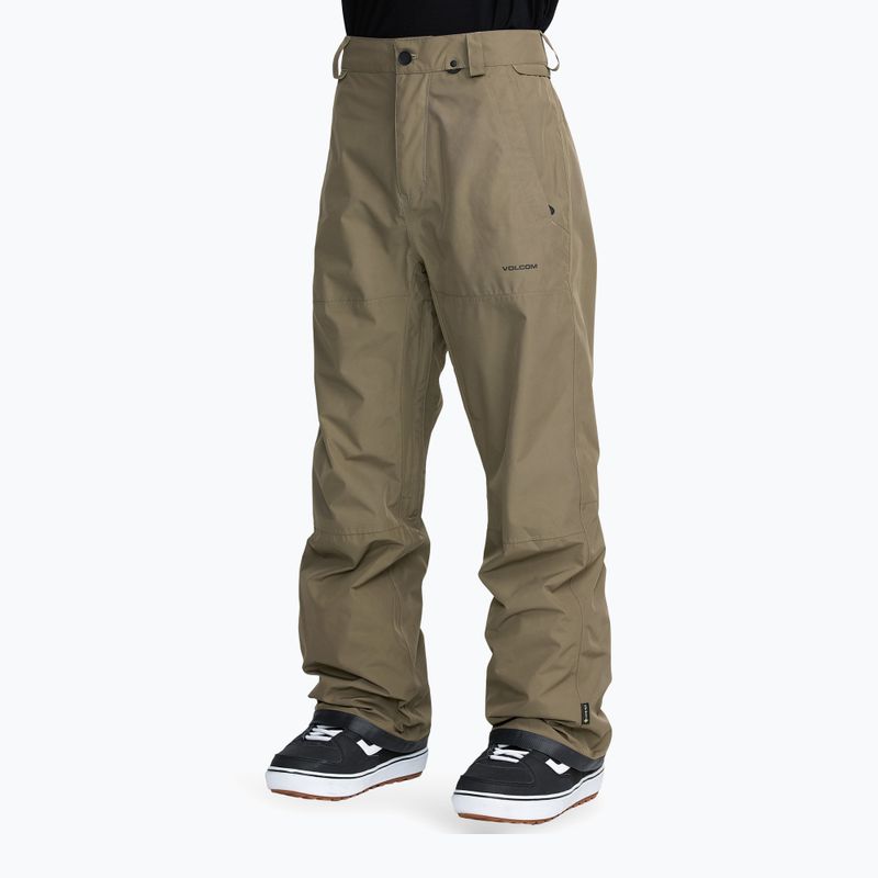 Pánske snowboardové nohavice Volcom Dua GTX military 5