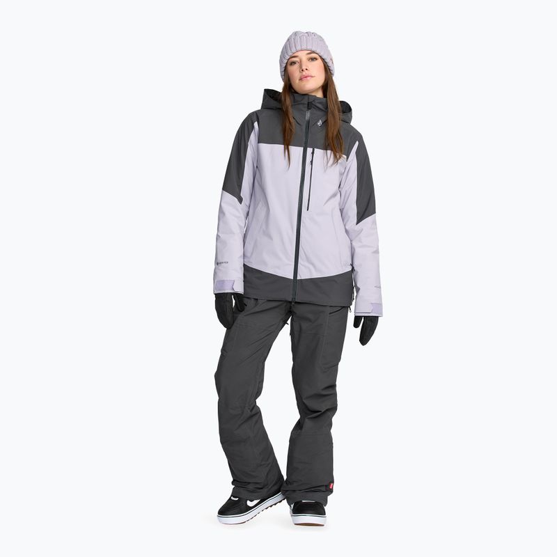Dámska snowboardová bunda Volcom 3D Stretch Gore lavender aura 2