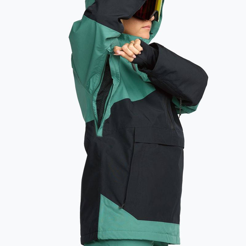 Dámska snowboardová bunda Volcom Fern Insulated Gore Pullover spruce green 6