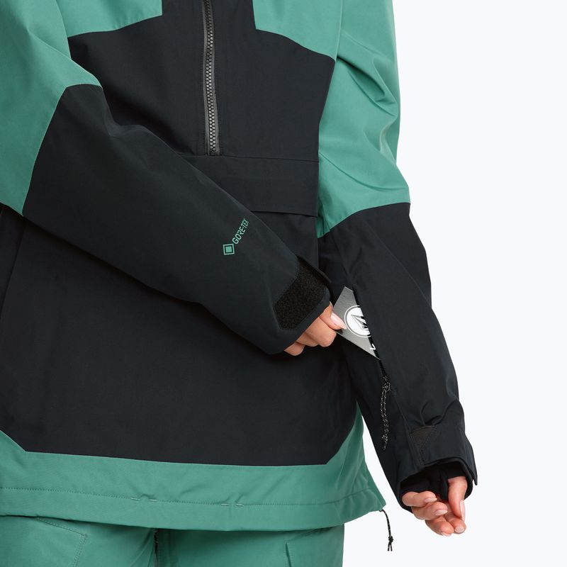 Dámska snowboardová bunda Volcom Fern Insulated Gore Pullover spruce green 8
