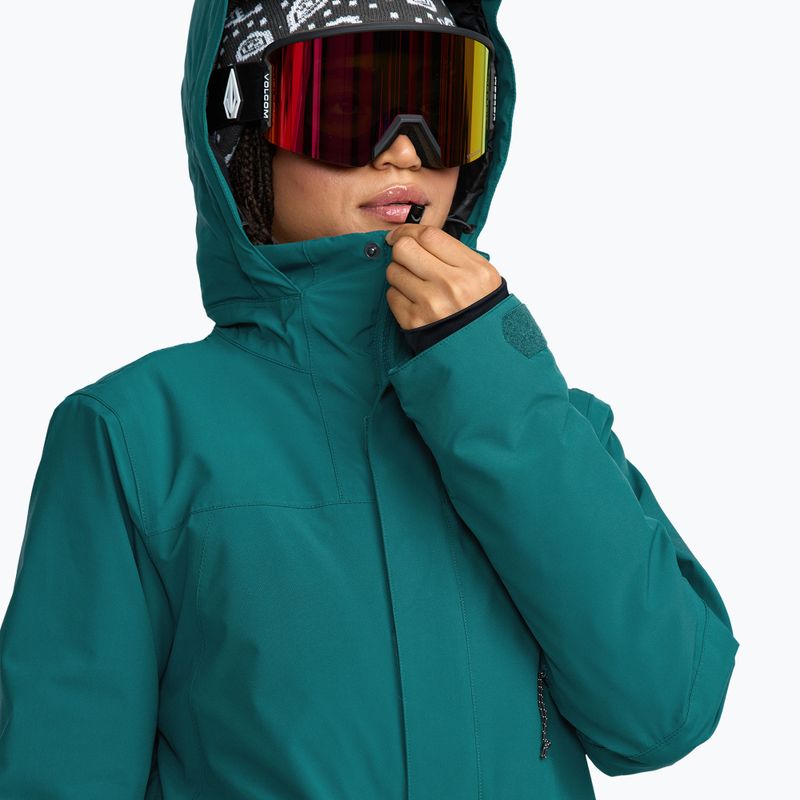 Dámska snowboardová bunda Volcom Shelter 20K 3D Stretch Atlantic Deep 5
