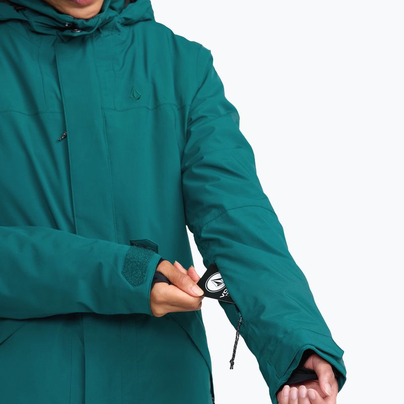 Dámska snowboardová bunda Volcom Shelter 20K 3D Stretch Atlantic Deep 8