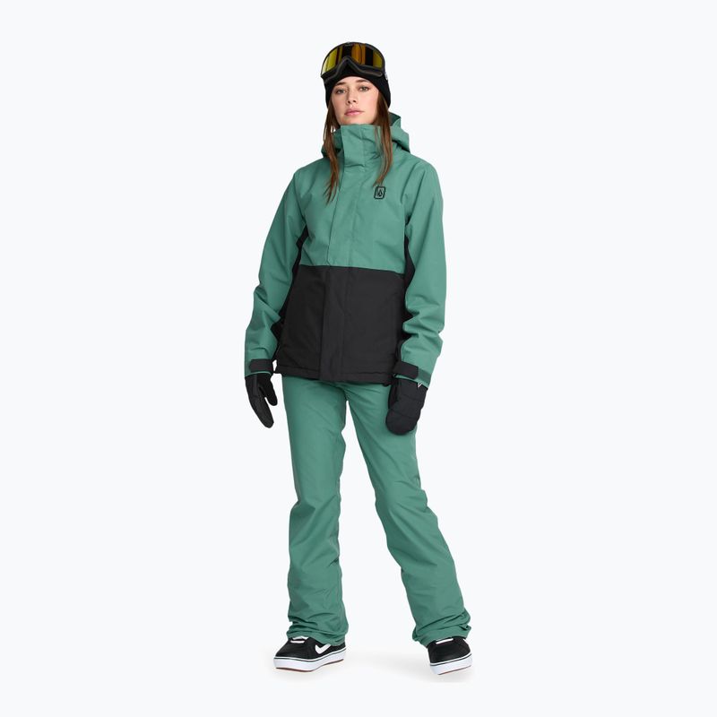 Dámska lyžiarska bunda Volcom Bolt Insulated spruce green 2