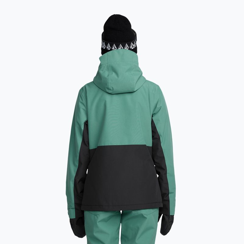 Dámska lyžiarska bunda Volcom Bolt Insulated spruce green 3