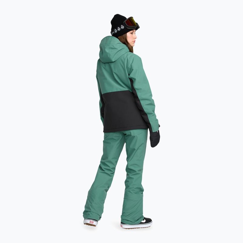 Dámska lyžiarska bunda Volcom Bolt Insulated spruce green 4