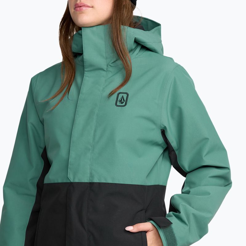 Dámska lyžiarska bunda Volcom Bolt Insulated spruce green 5