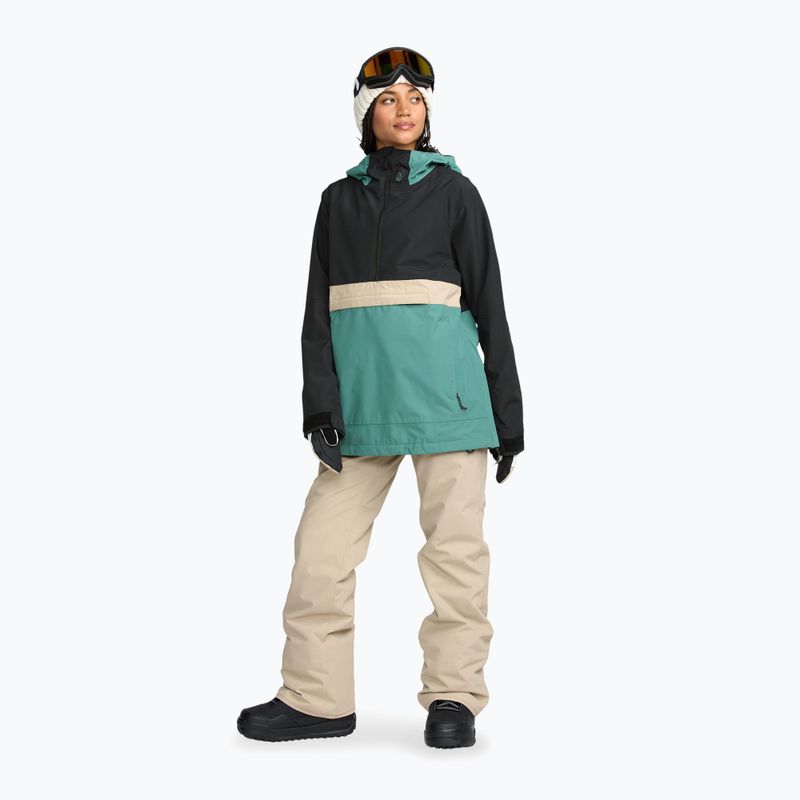 Dámska snowboardová bunda Volcom Harlan Pullover spruce green 2