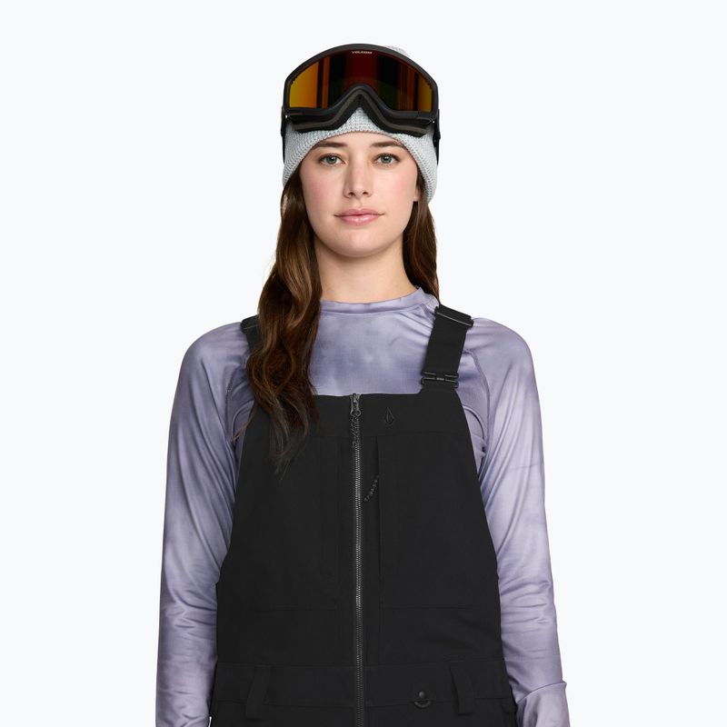 Dámske lyžiarske nohavice Volcom Swift Bib Overall black 4
