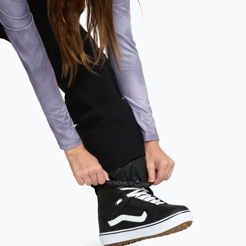 Dámske lyžiarske nohavice Volcom Swift Bib Overall black 7
