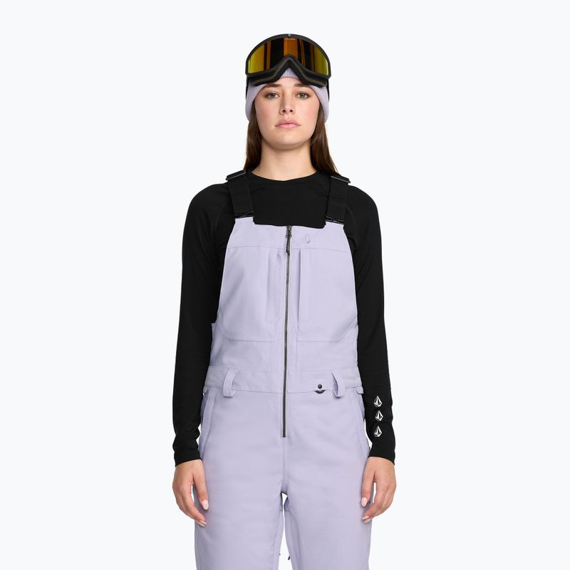 Dámske lyžiarske nohavice Volcom Swift Bib Overall lavender aura 6