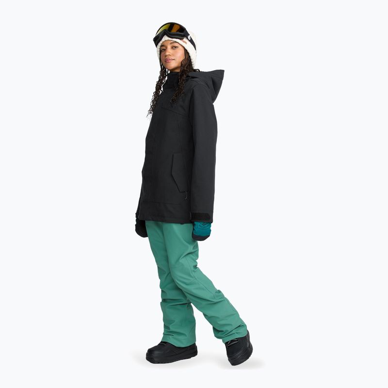 Dámske lyžiarske nohavice Volcom Swift Bib Overall spruce green 2