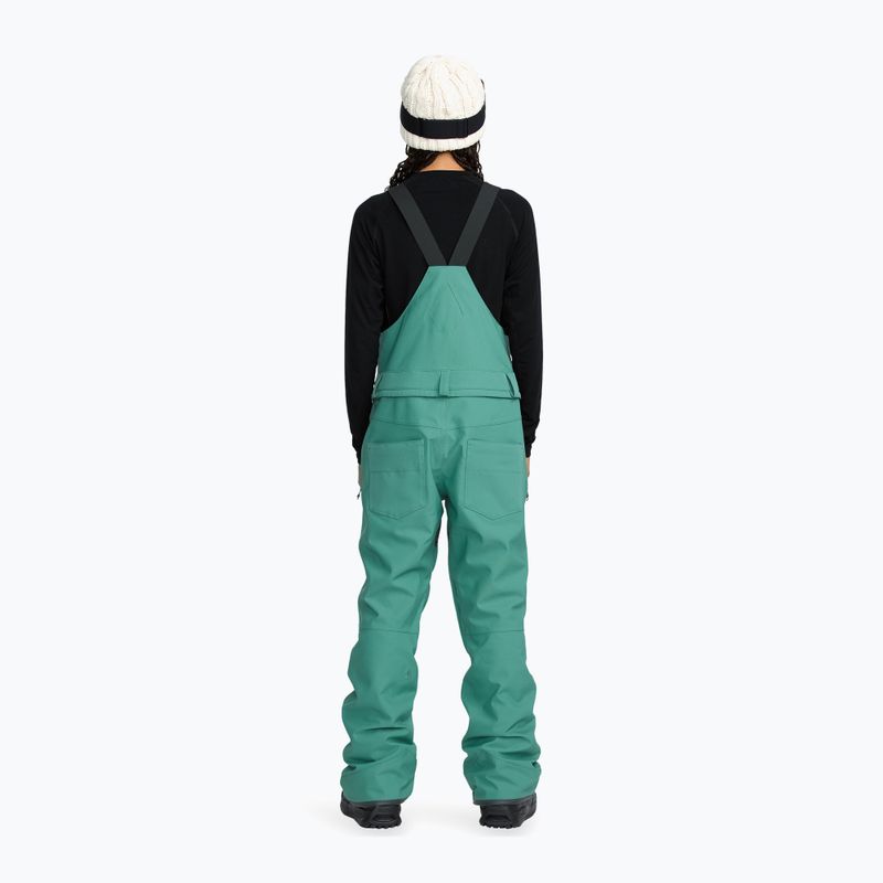 Dámske lyžiarske nohavice Volcom Swift Bib Overall spruce green 3