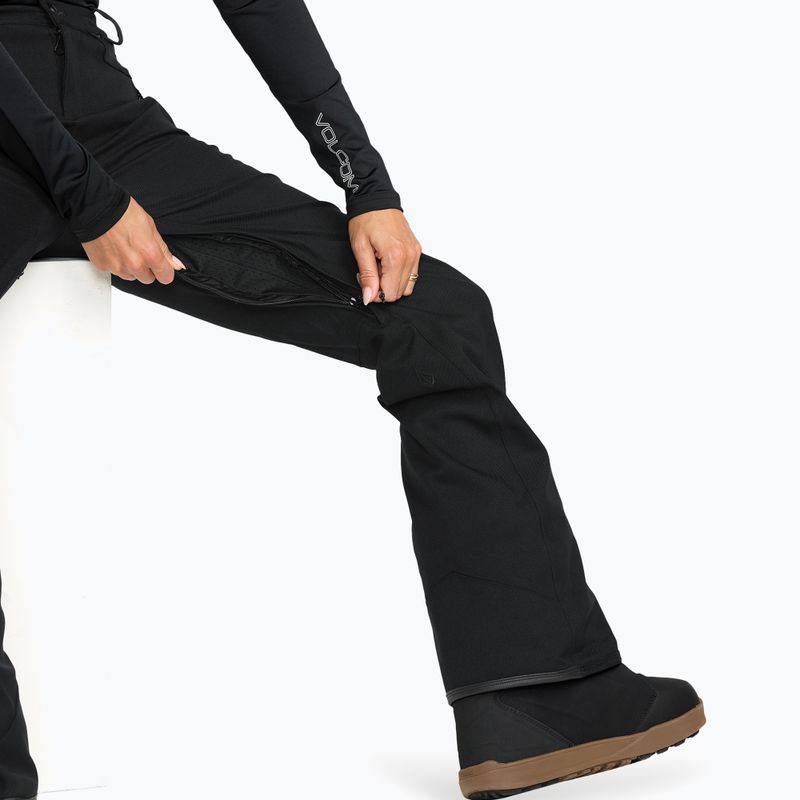 Dámske snowboardové nohavice Volcom Genus Stretch black 6