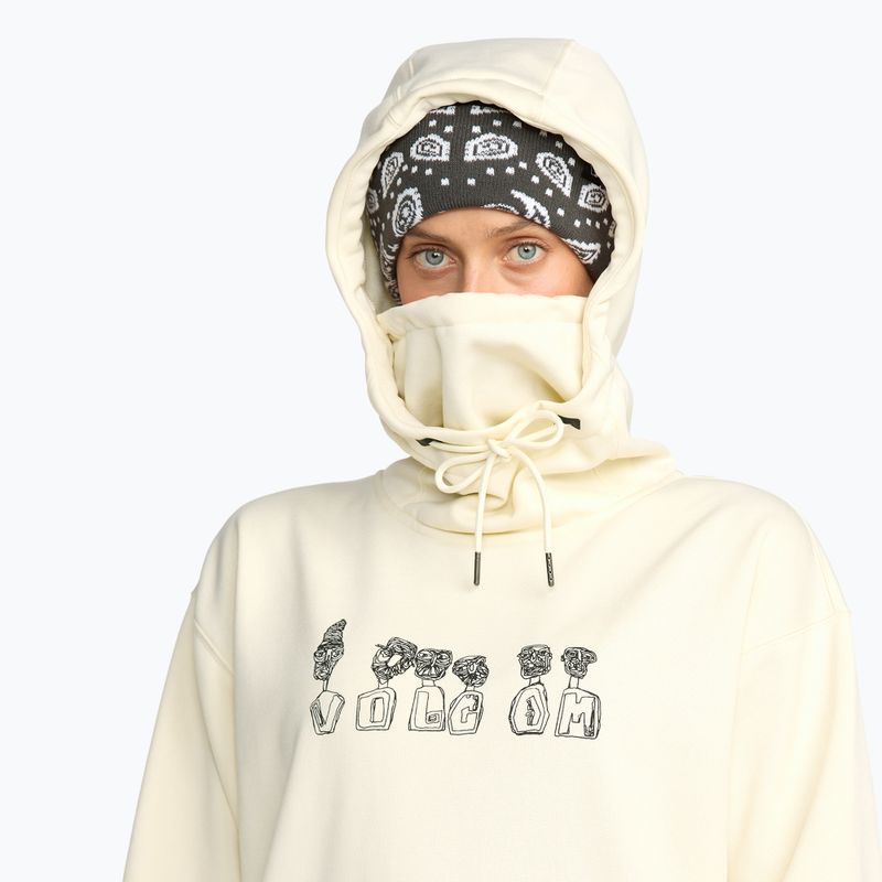 Dámska snowboardová mikina Volcom Riding Hydro P/O bone 5