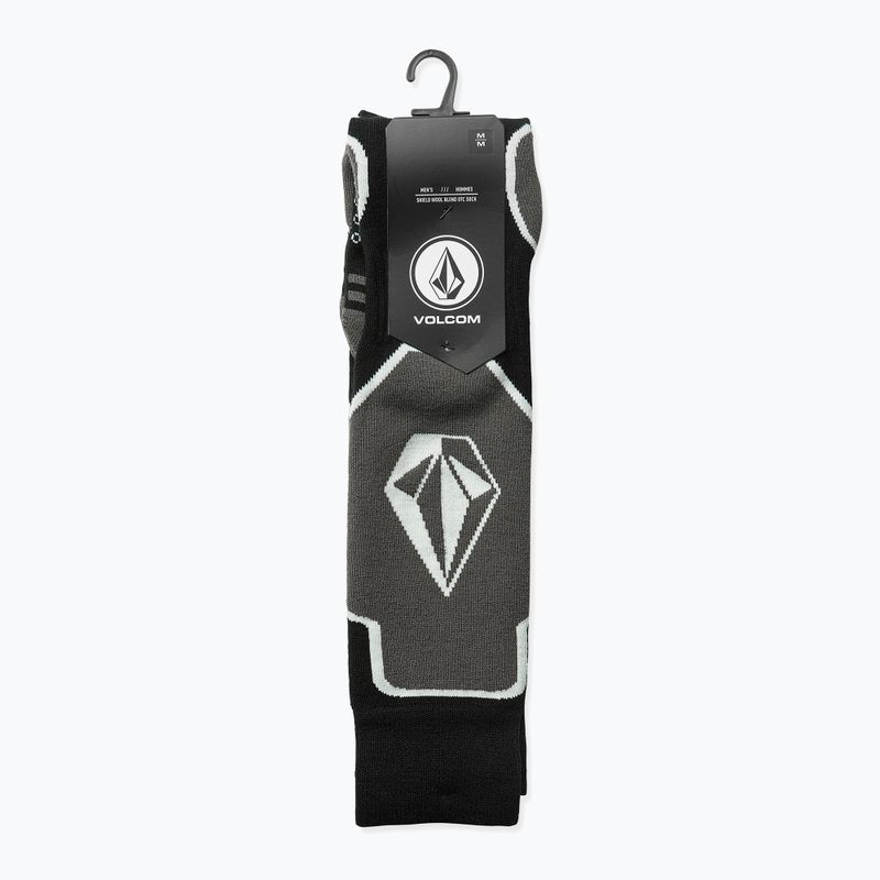 Pánske lyžiarske ponožky Volcom Shield Wool Blend OTC black 4