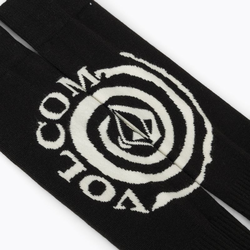 Pánske lyžiarske ponožky Volcom Spiral Over The Calf black 4