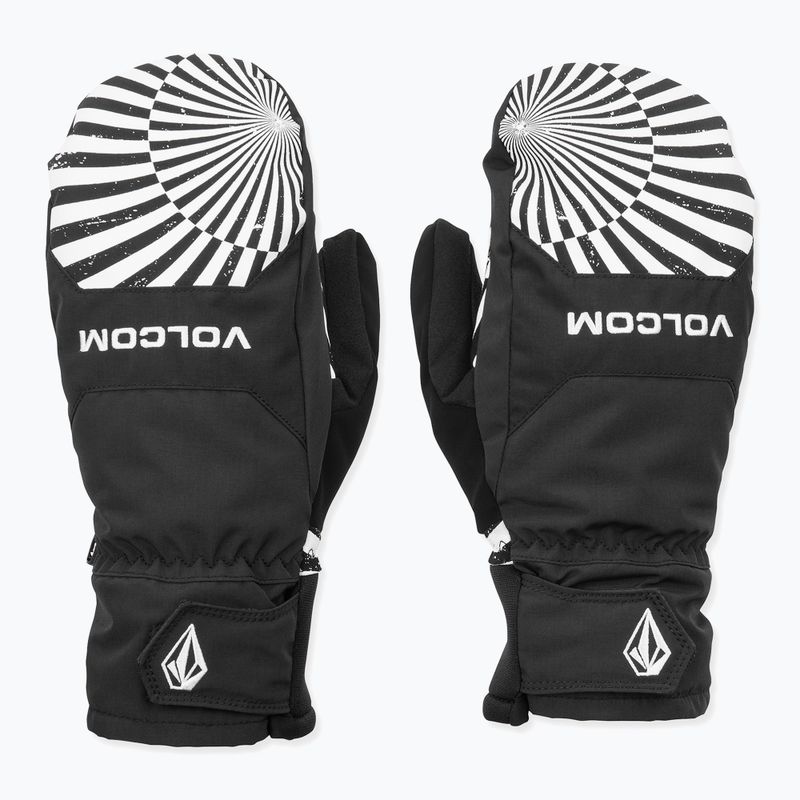 Pánske snowboardové rukavice Volcom V.CO Nyle Mitt black print 2