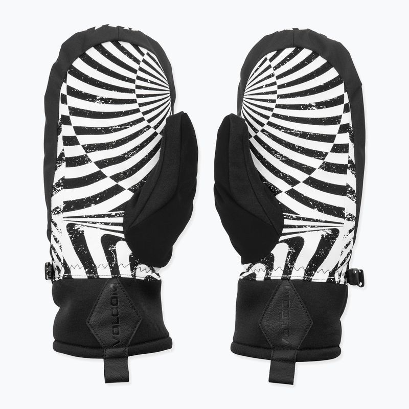 Pánske snowboardové rukavice Volcom V.CO Nyle Mitt black print 3