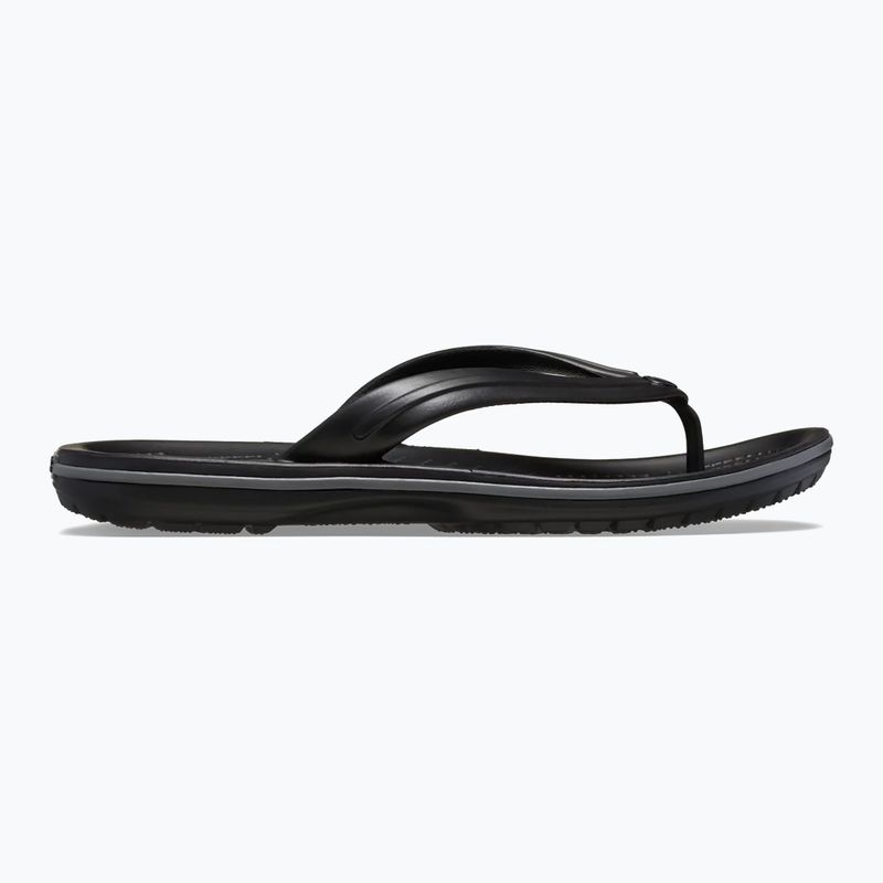 Crocs Crocband Flip žabky black/slate grey