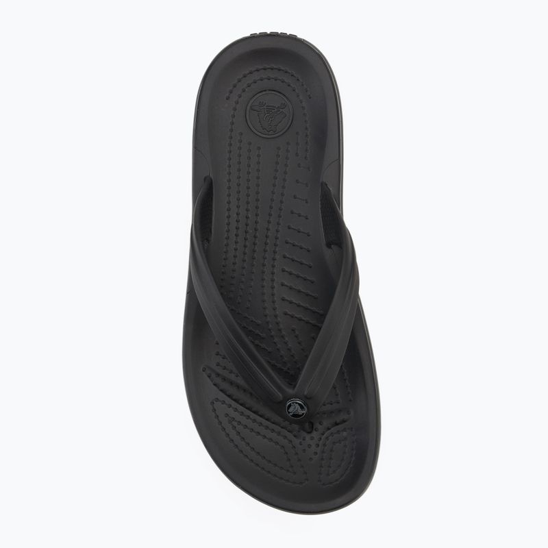 Crocs Crocband Flip žabky black/slate grey 5