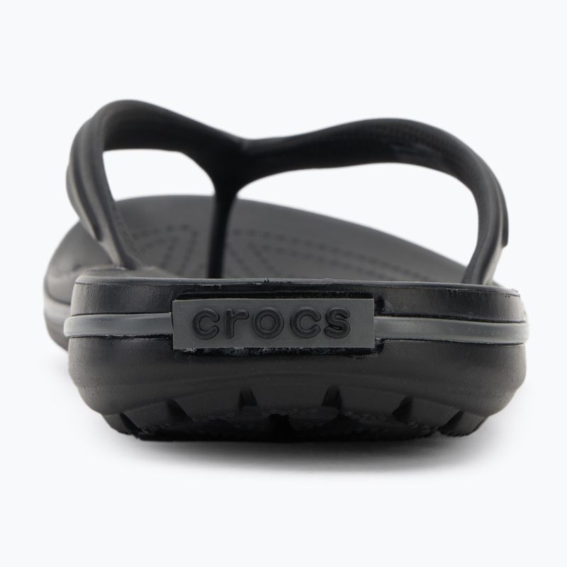 Crocs Crocband Flip žabky black/slate grey 6