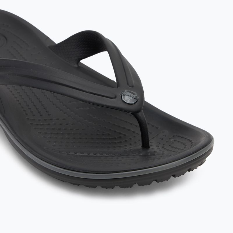 Crocs Crocband Flip žabky black/slate grey 7