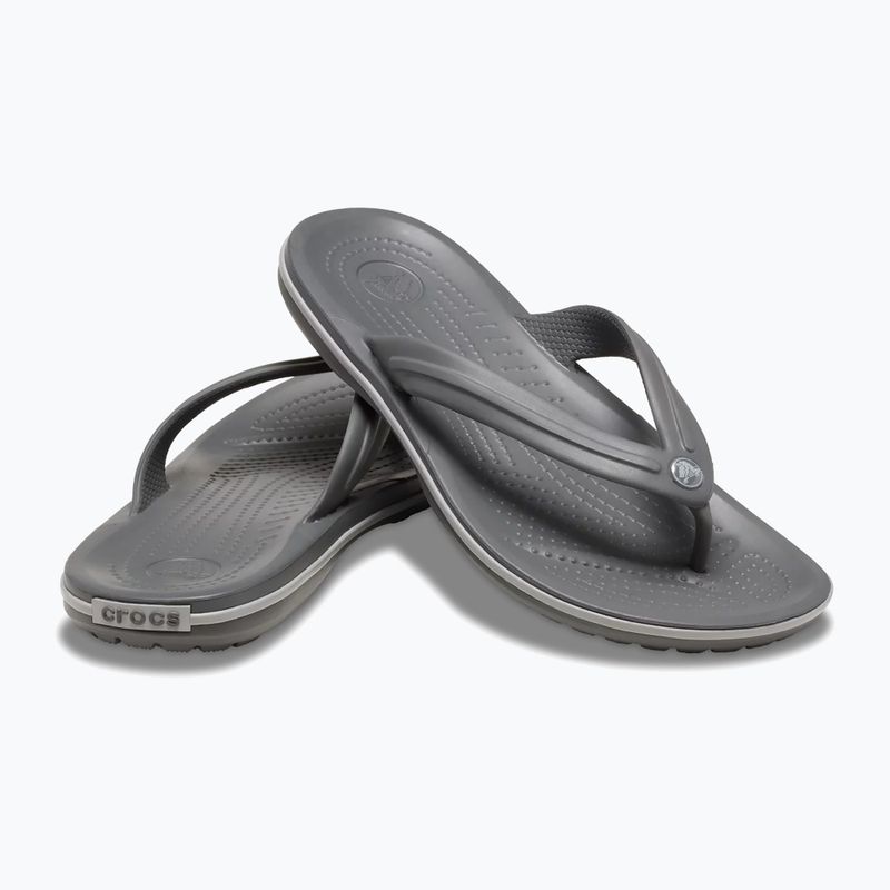Crocs Crocband Flip žabky slate grey/smoke 2