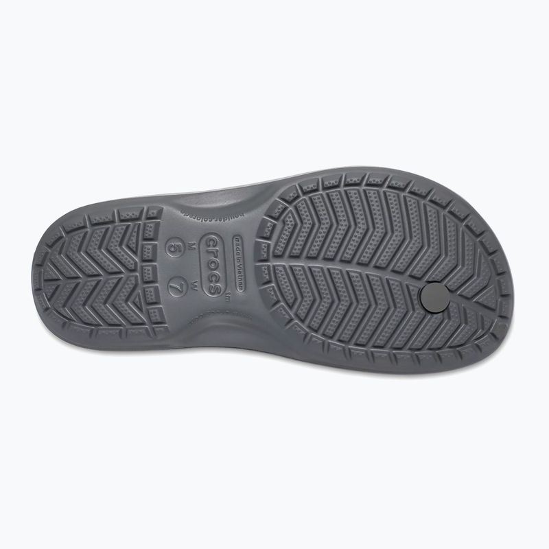 Crocs Crocband Flip žabky slate grey/smoke 4