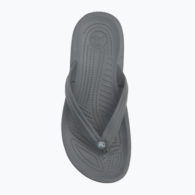 Crocs Crocband Flip žabky slate grey/smoke 5