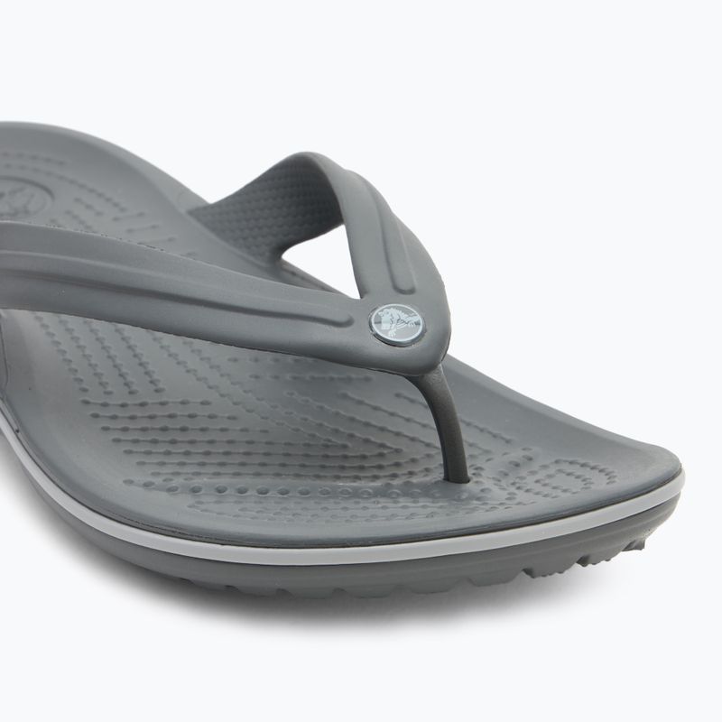 Crocs Crocband Flip žabky slate grey/smoke 7