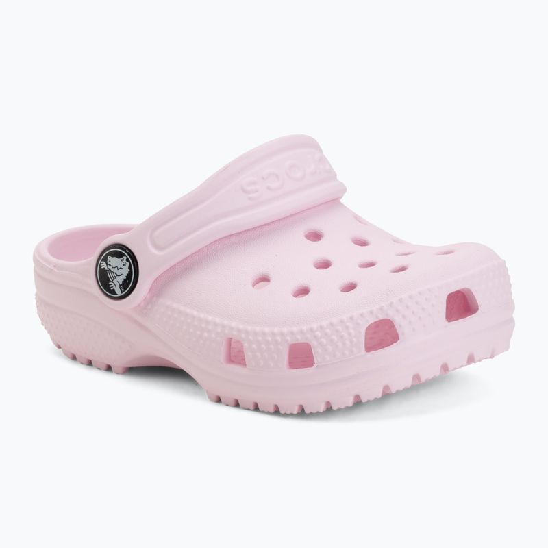 Detské šľapky Crocs Classic Clog Toddler pink milk