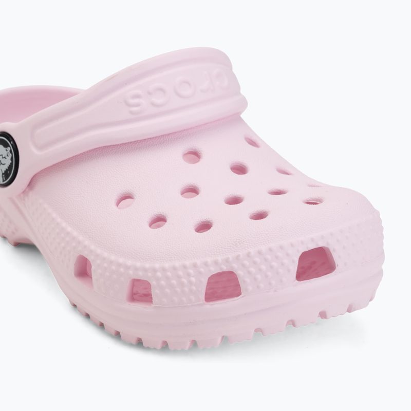 Detské šľapky Crocs Classic Clog Toddler pink milk 8