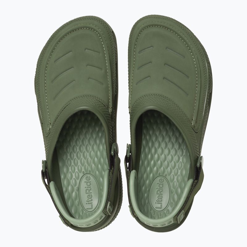 Pánske dreváky Crocs Yukon Vista II LR Clog army green 2