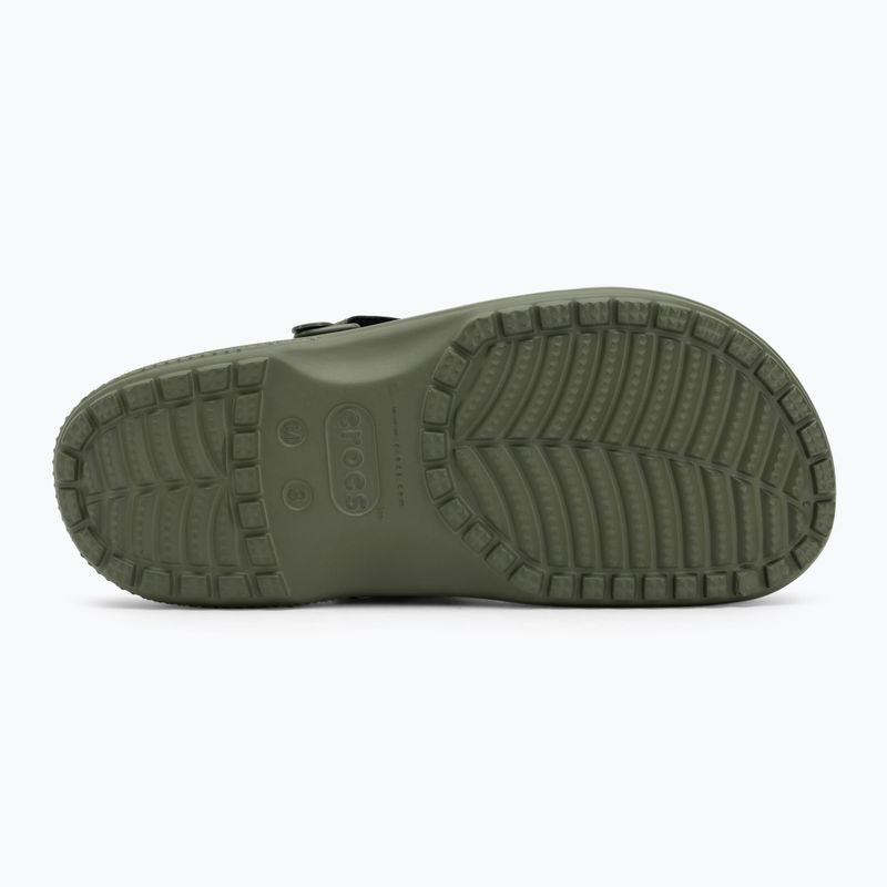 Pánske dreváky Crocs Yukon Vista II LR Clog army green 5