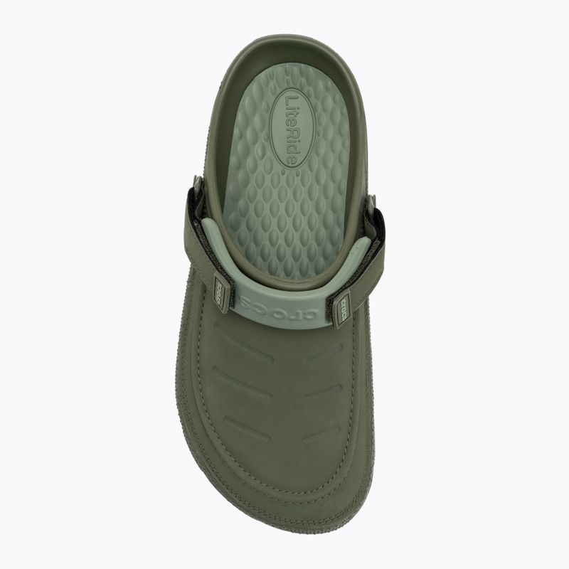 Pánske dreváky Crocs Yukon Vista II LR Clog army green 6