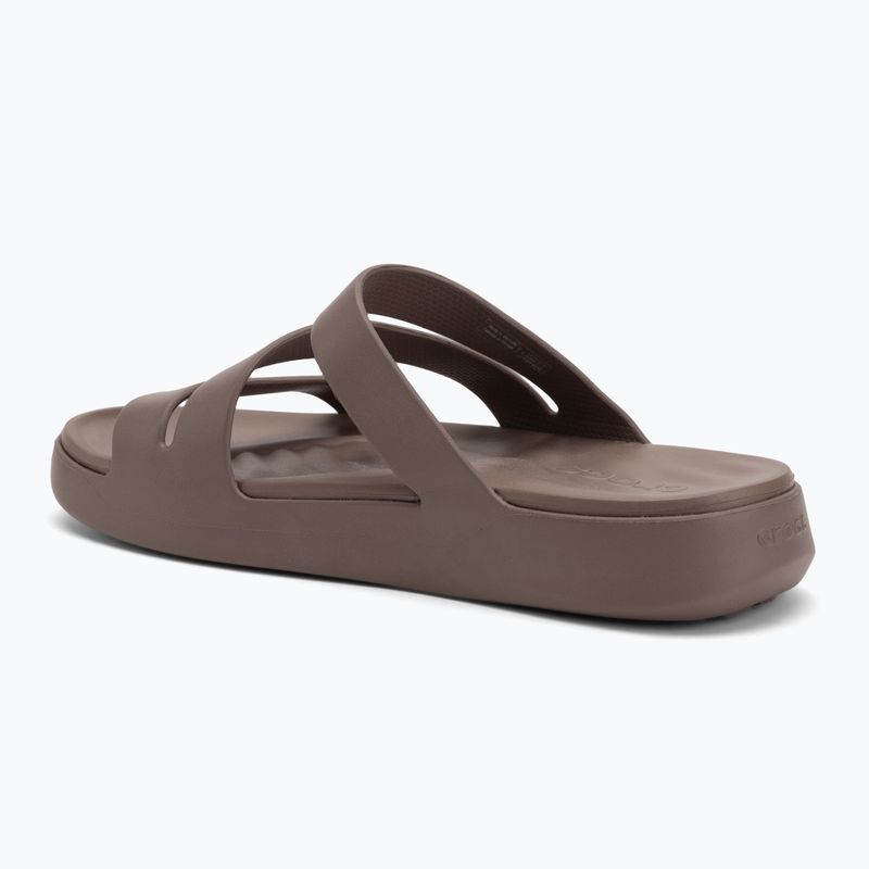 Žabky Crocs Getaway Strappy truffle 3
