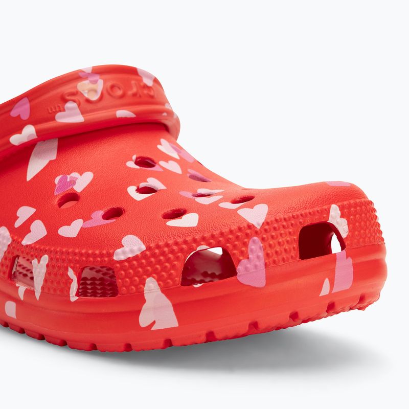 Nazúvaky Crocs Classic Valentines Day Clog cherry red 8