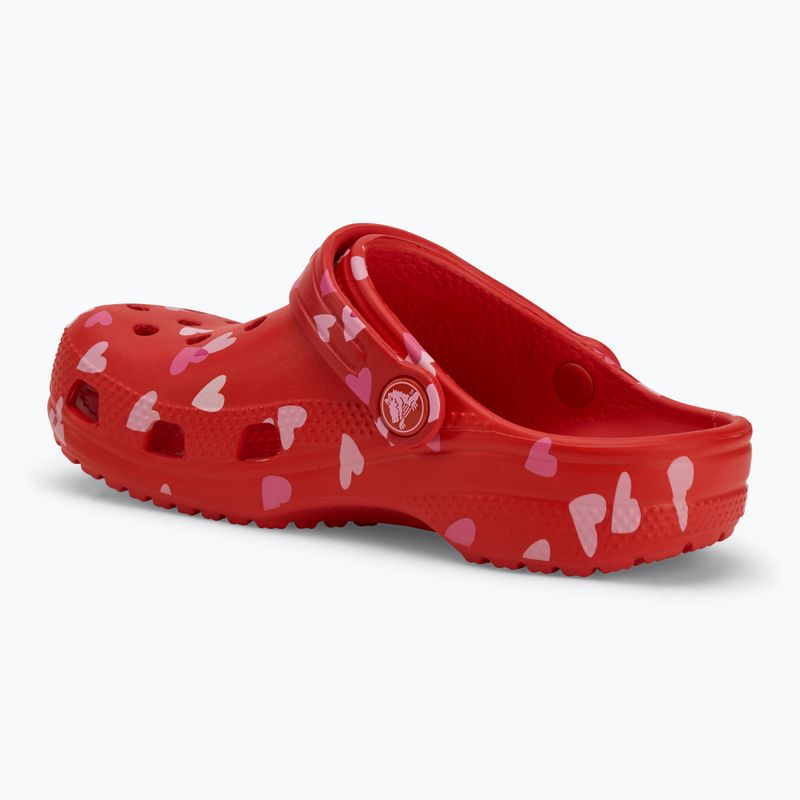 Detské nazúvaky Crocs Classic Valentines Day Clog Kids cherry red 4