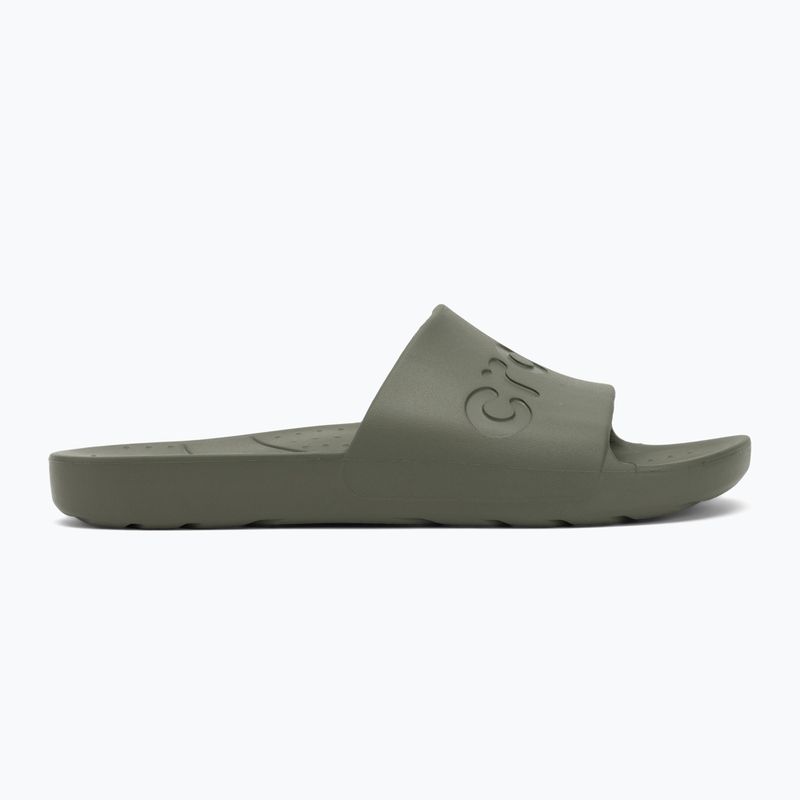 Nazúvaky Crocs Slide army green 2