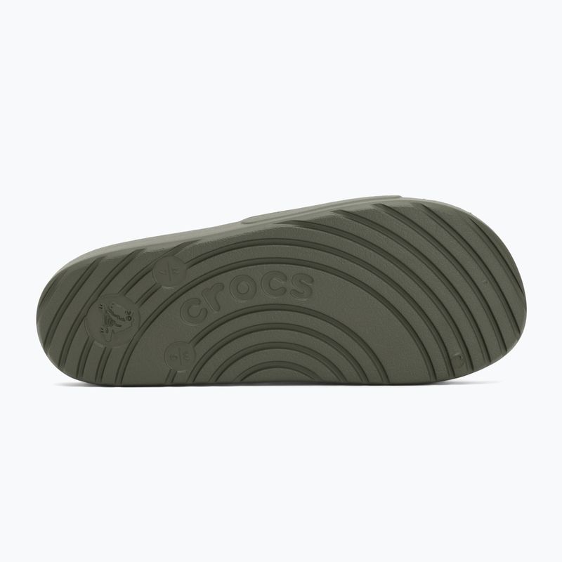 Nazúvaky Crocs Slide army green 4