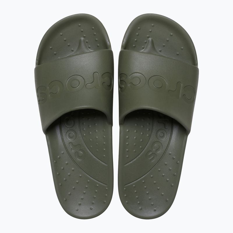 Nazúvaky Crocs Slide army green 2