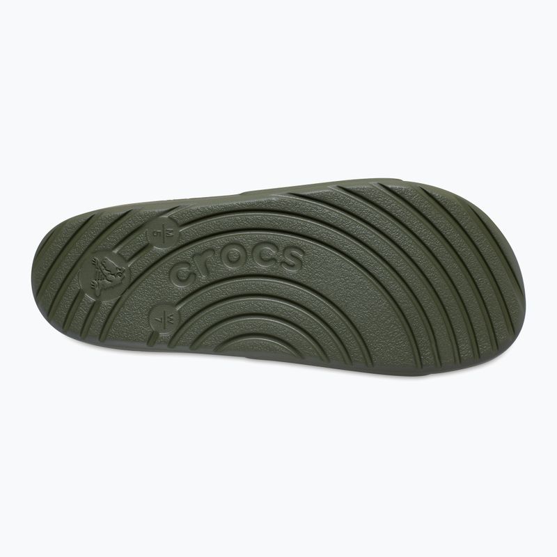 Nazúvaky Crocs Slide army green 3
