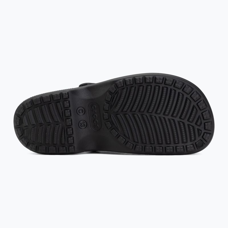 Detské šľapky Crocs Classic Mary Jane Clog black 5