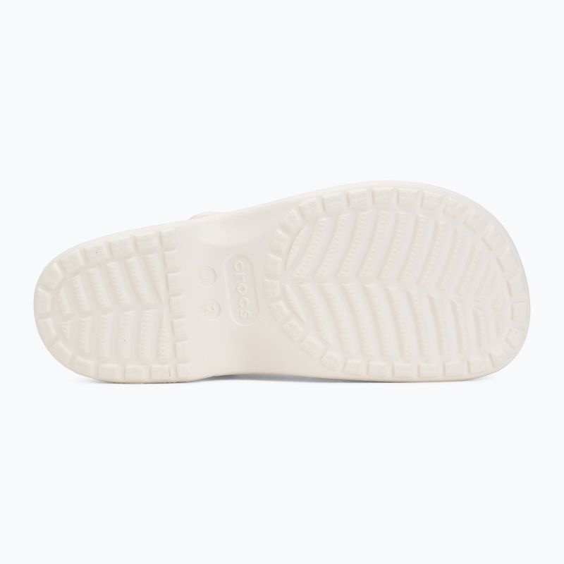 Detské šľapky Crocs Classic Mary Jane Clog chalk 5