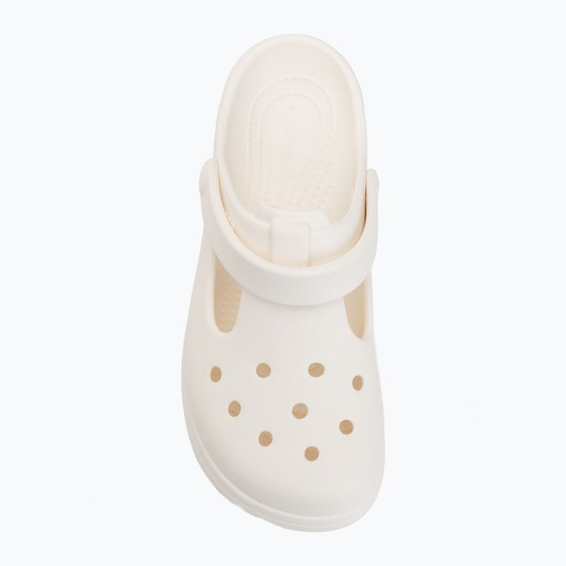 Detské šľapky Crocs Classic Mary Jane Clog chalk 6