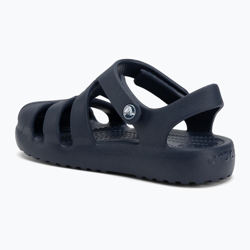 Detské sandále Crocs Classic Fisherman navy 3