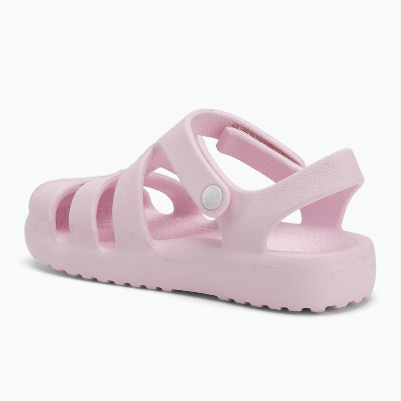 Detské sandále Crocs Classic Fisherman pink milk 3