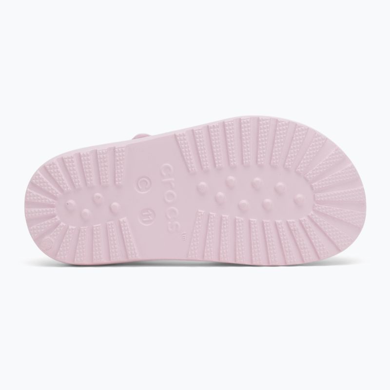 Detské sandále Crocs Classic Fisherman pink milk 4