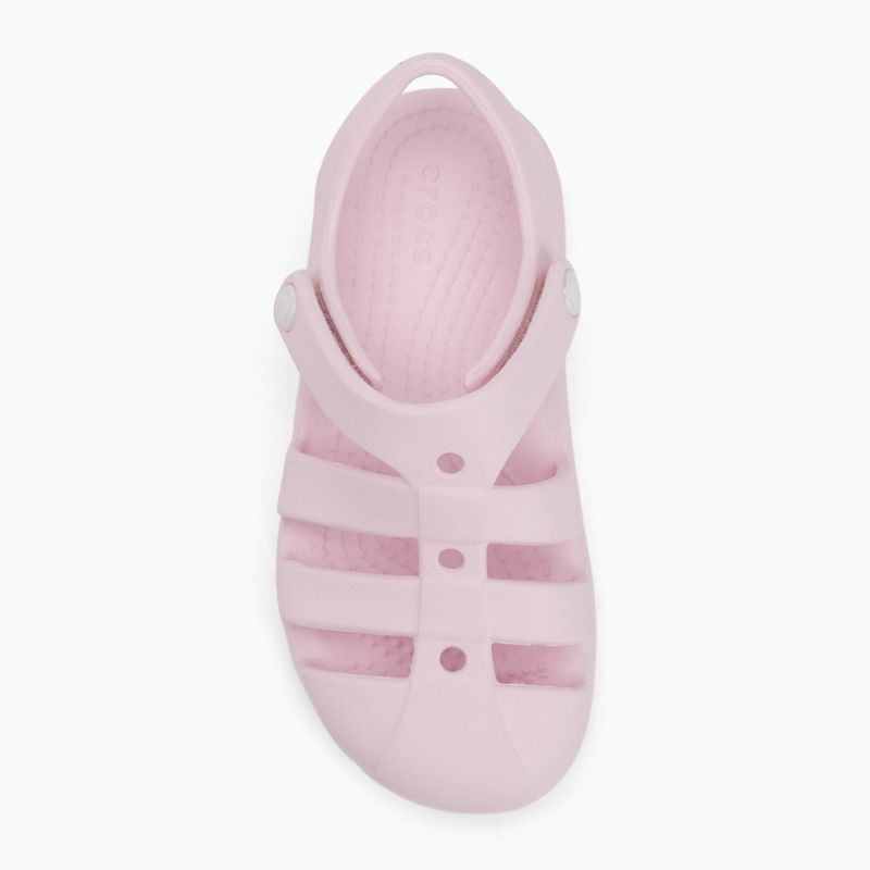 Detské sandále Crocs Classic Fisherman pink milk 5